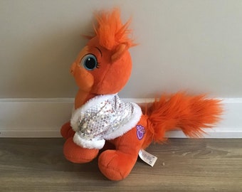 Build-A-Bear Workshop Disney Princess on sparkly dress,  Palace Pets Treasure Plush 13 in