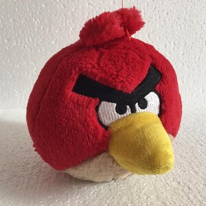 Angry Birds Terence Red Plush 4 Toy Stuffed Animal Plush Toy Etsy
