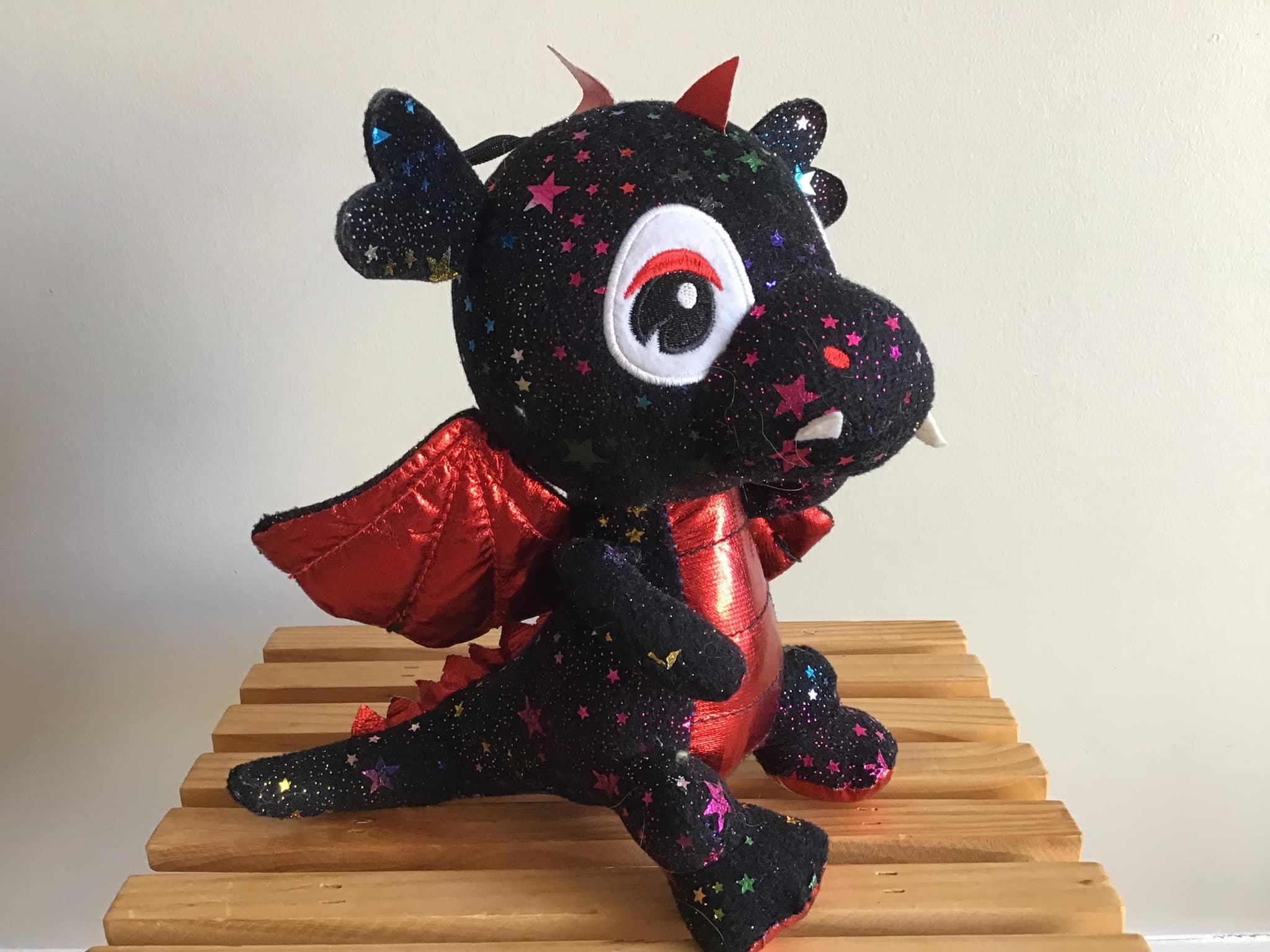Caravan Softoys Bling Galaxy Dragon Stuffed Animal Plush Etsy