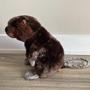 Wild Republic Beaver Plush, Stuffed Animal, Plush Toy, Gifts for Kids, Cuddlekins 13 Inches