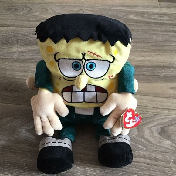 Ty フランケンシュタイン スポンジ・ボブ ぬいぐるみ (12 インチ
