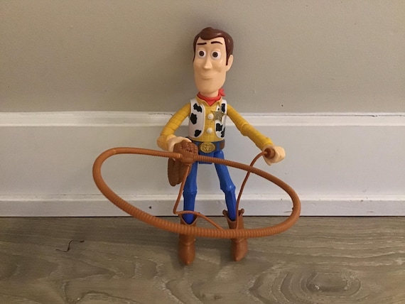 マテル保安官ウッディフィギュア投げ縄ディズニートイストーリー