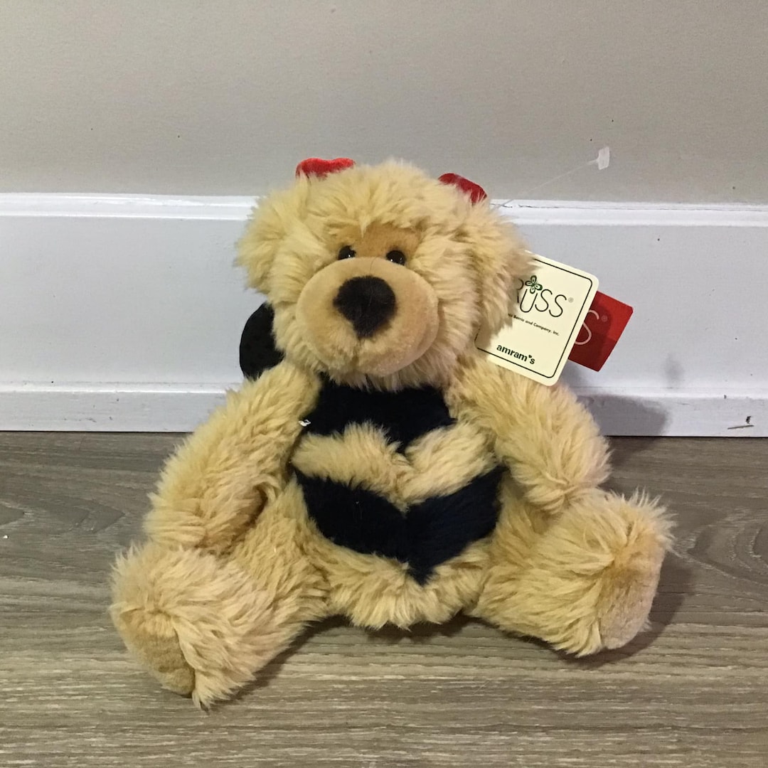 Russ Berrie Teddy Bear Breezy Brown Plush 7 in Soft Stuffed Animal Toy ...