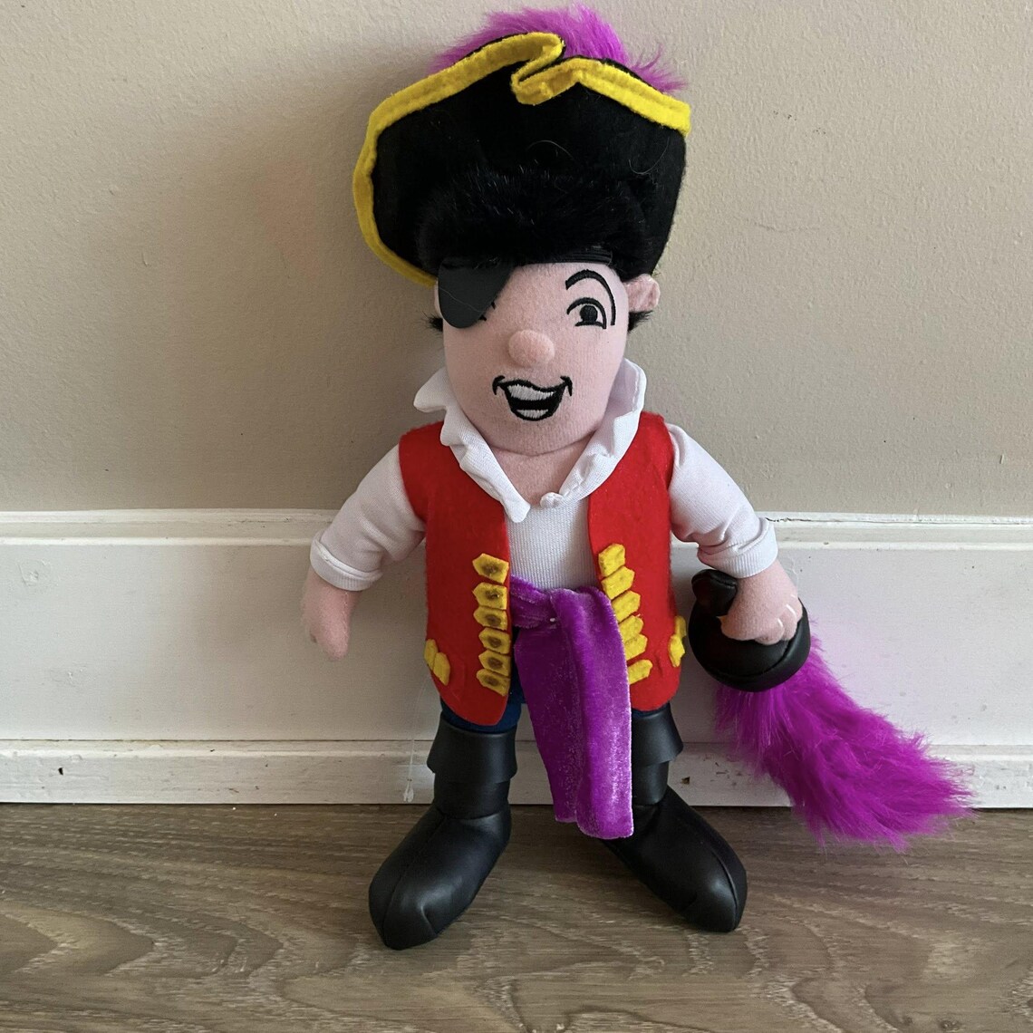 Puppet Captain The Wiggles Captain Feather Sword Plush Toy 13 Inch - Etsy Canada