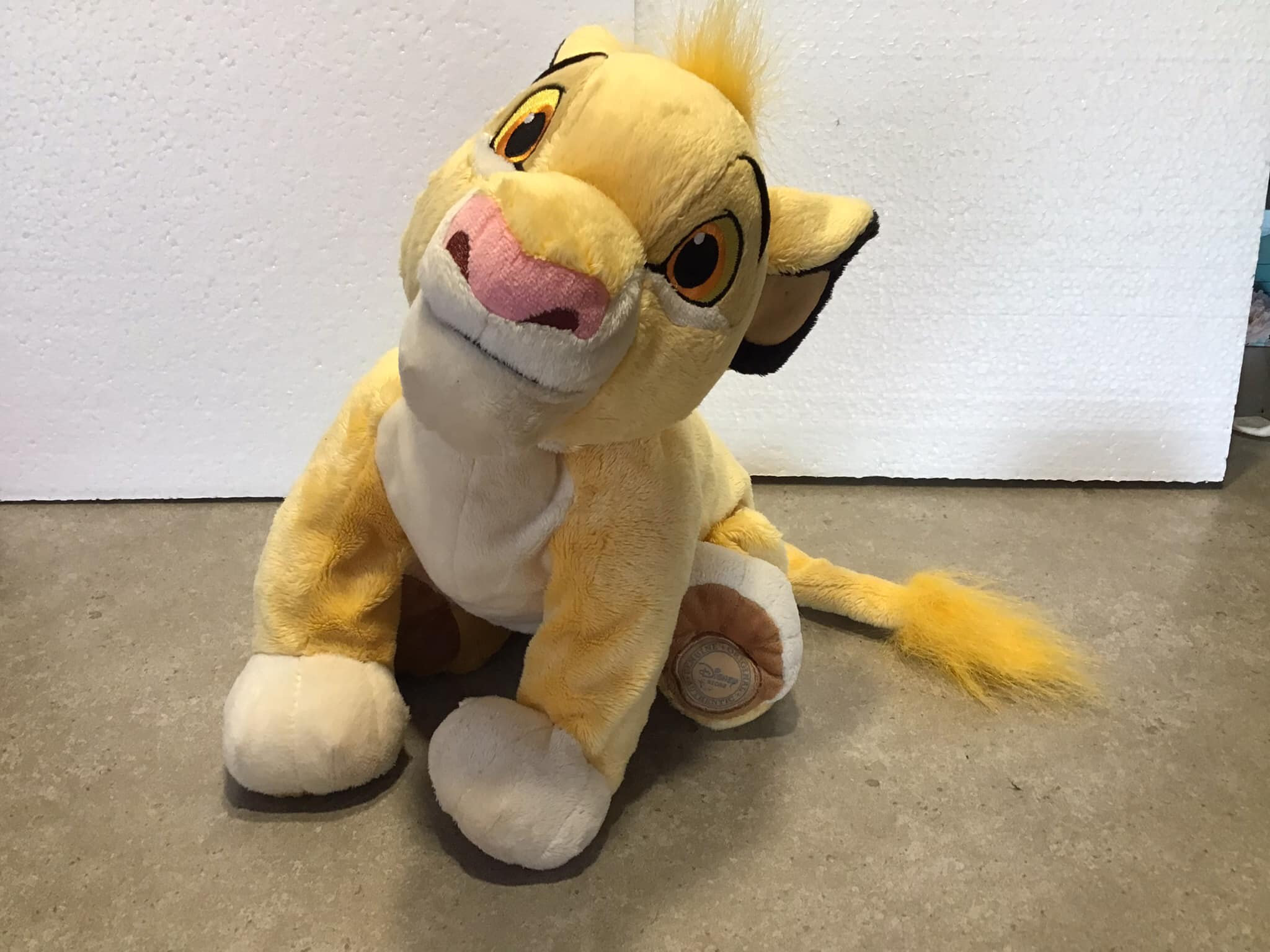 personalised simba teddy