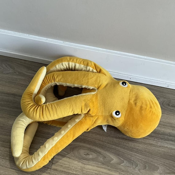 IKEA 大型イエロータコ Blavingad オーシャンテディ ソフトぬいぐるみ