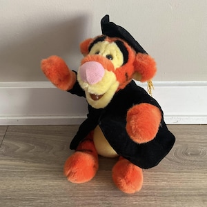 The Walt Disney Tigger Plush, Graduation Plush, Stuffed Animal 13&quot; Cap and Gown