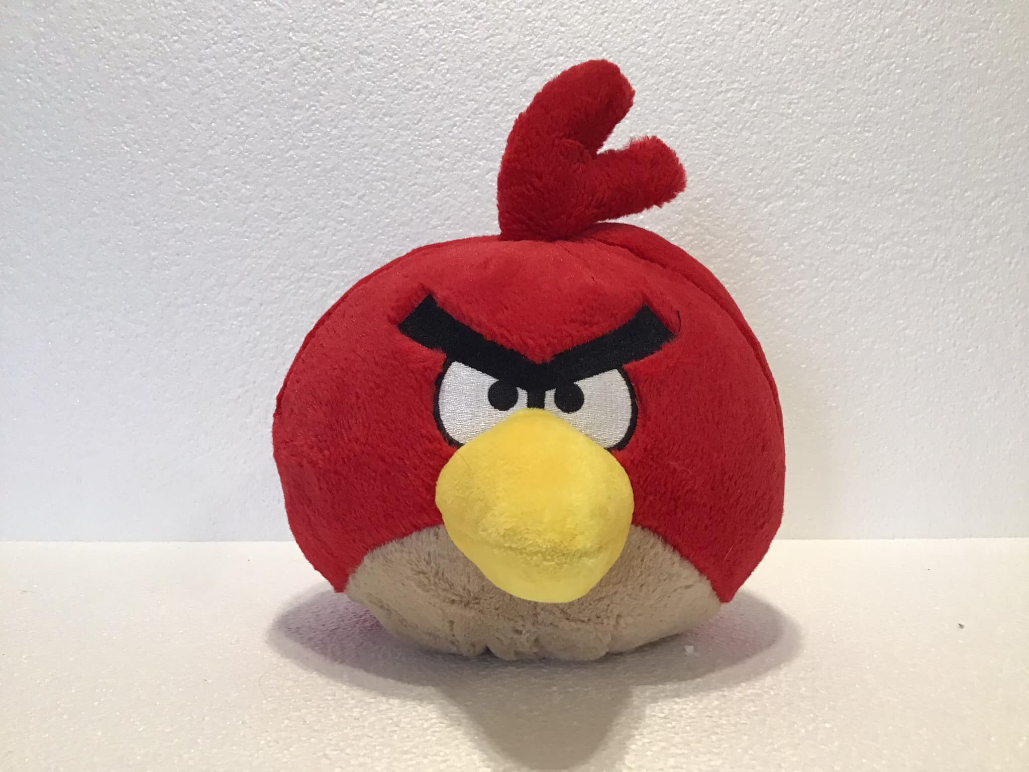 Angry Birds アングリーバード Plush 5-Inch Red Bird with Sound ぬいぐるみ 人形