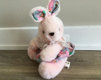 Best-Made Toys Limited Pink Bunny Rabbit Stuffed Animal Toy Plush 10"