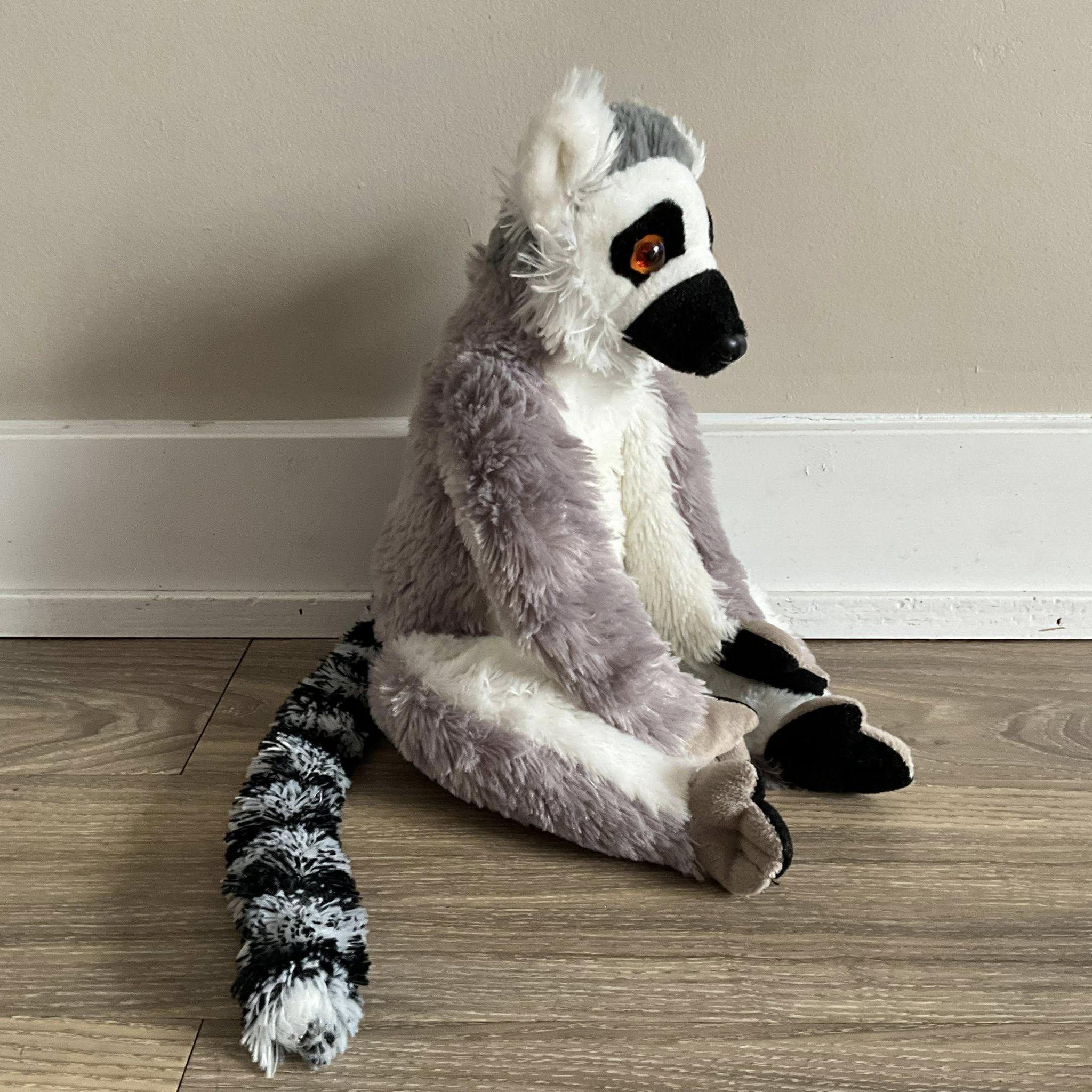BARRADO Plüschtier Wildtiere Premium – Lemur, Hochwertiges Stofftier, Ab 0 Monaten