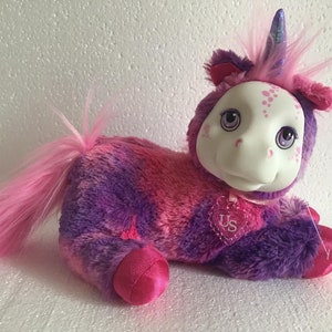 Unicorn Surprise no Babies Pink Purple White Plush