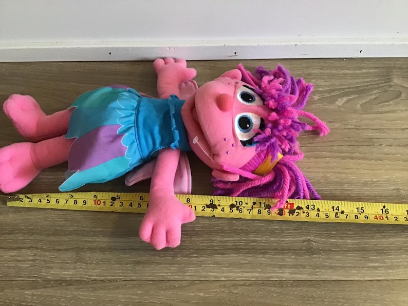 Sesame Street Abby Cadabby Plush Fairy Doll Stuffed Toy Hasbro image 6