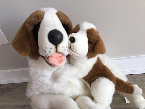 Large st bernard stuffed animal new arrivals