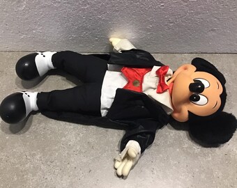hc【レアvintage】Disney ディズニー ミッキーマウス タキシード Yahoo!オークション - 非売品 激レア ミッキーマウス タキシード