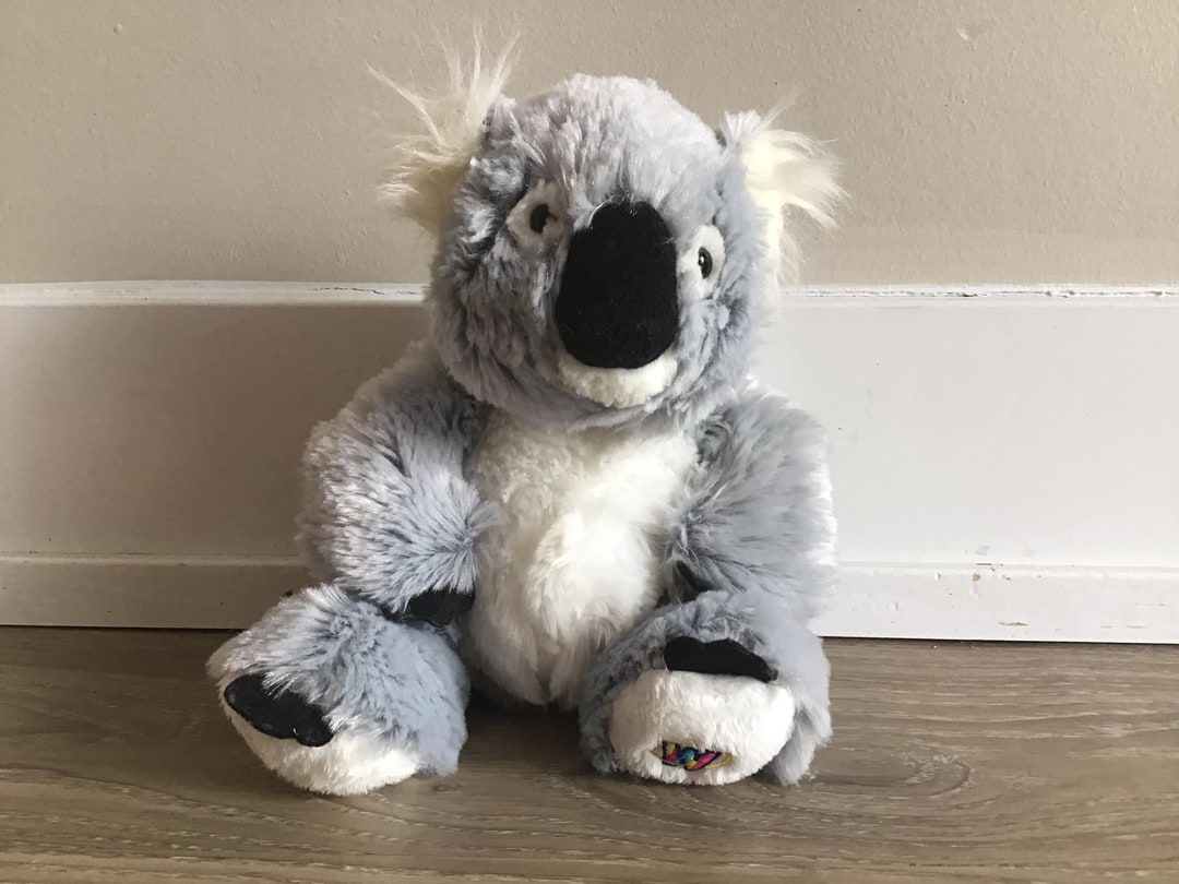GANZ kinz Koala Bear Bean Bag Plush Stuffed Animal Toy 9 Etsy