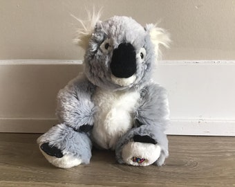 GANZ Webkinz Koala Bear Bean Bag Plush Stuffed Animal Toy 9"