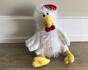 Ganz Webkinz Chicken Stuffed Animal Plush Toy 8"