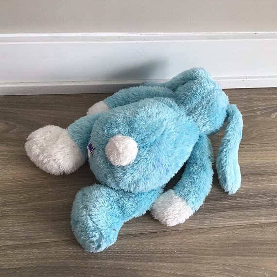 Manhattan Toys Plush Rabbit Sky Cozies Stuffed Animal Blue Bunny