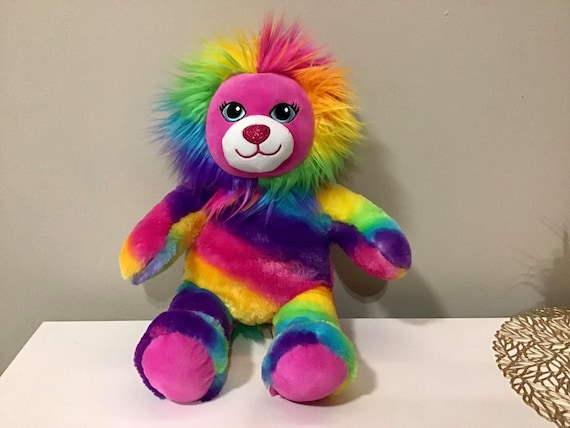 Small Lion Toy multicolored