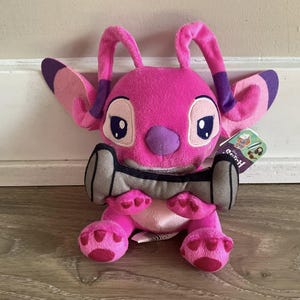 Disney Stitch That’s So Stich Small Angel Plush, 7 Inch Plush, Stuffed Animal, Alien