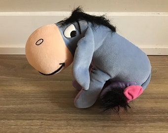 Mattel Eeyore Plush Stuffed Animal 9” Toy