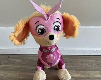 パウ・パトロール - 8インチ マイティ・パップス スカイ ぬいぐるみ