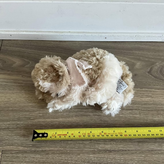 セトラーベアの眠っている赤ちゃん犬のぬいぐるみ 超ソフト 7インチ