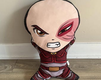 Nickelodeon Zuko Shaped Pal Plush Throw Pillow Avatar Last Air Bender
