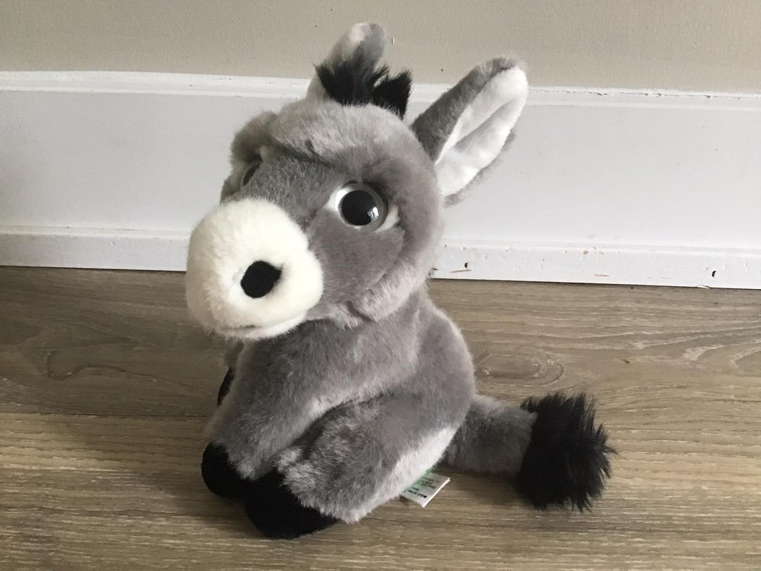 Wild Republic Donkey Stuffed Animal Plush Toy 7 Etsy