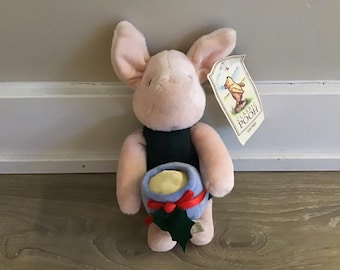 Gund Classic pooh Piglet the Pig Stuffed Animal Plush Toy 9.5"