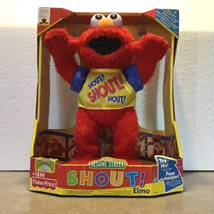 Fisher Price Mattel Talking Dancing Elmo Plush