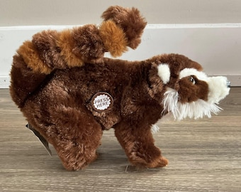 Banana Bay Plush Papa Coati Badger Stuffed Exotic Animal