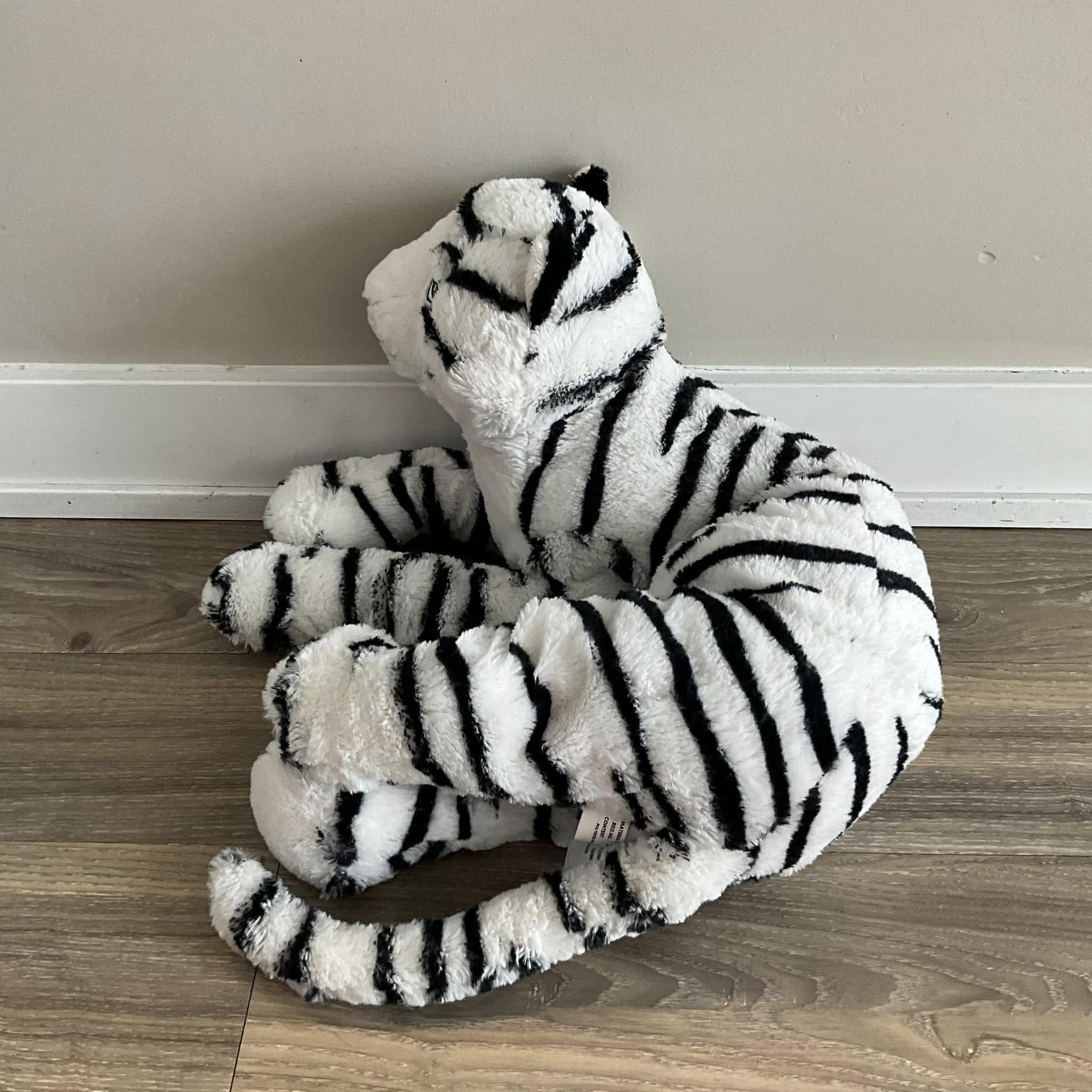 イケア オンスカッド ホワイト シベリア スノー タイガー 24 インチ