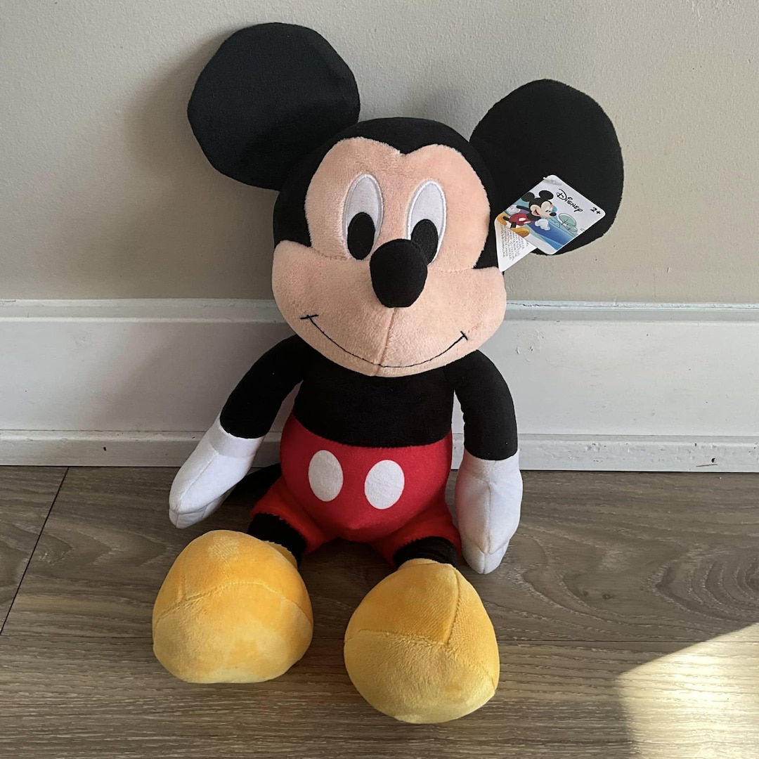 ディズニー ミッキーマウス ぬいぐるみ テディベア タグ付き - Etsy 日本
