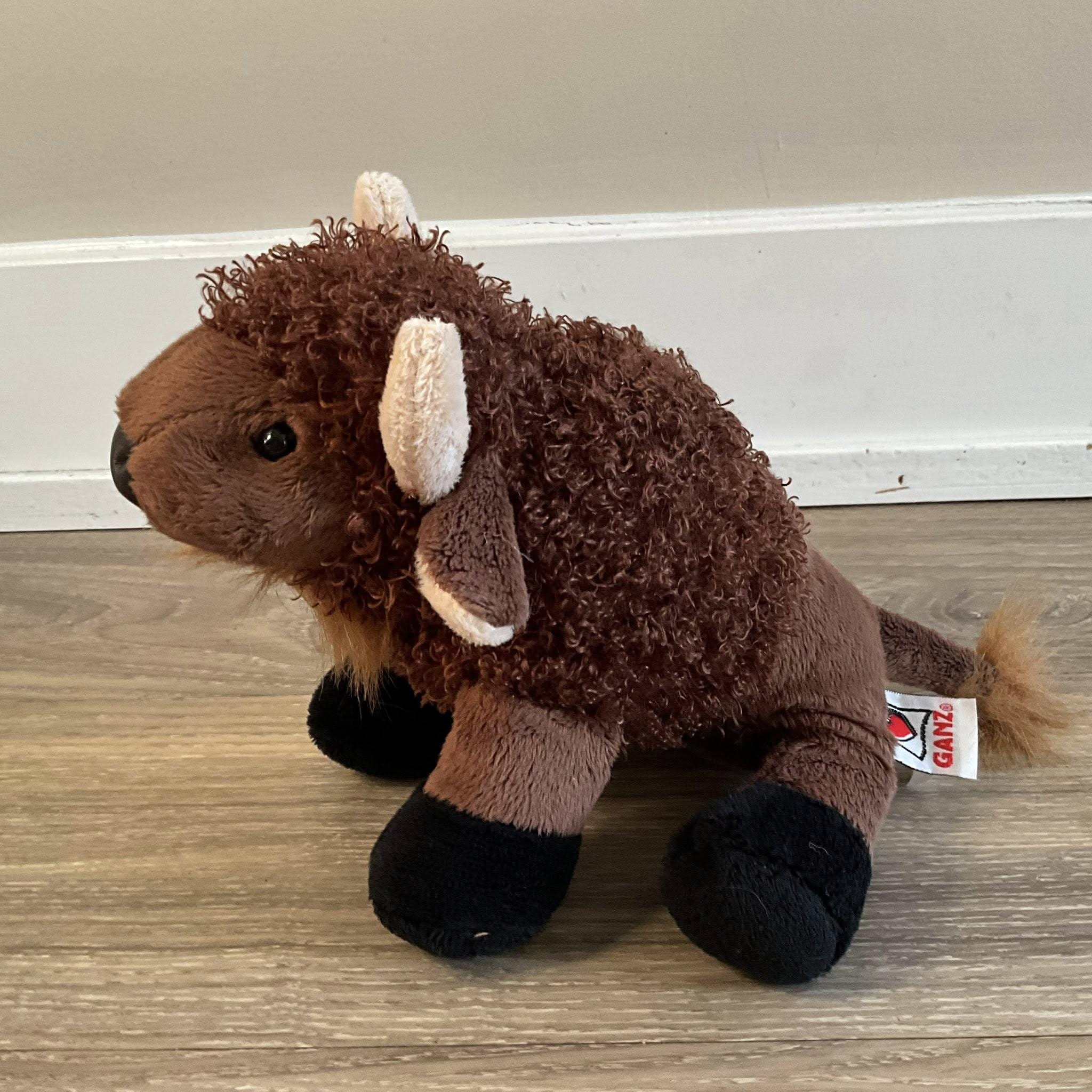 Ganz Webkinz Buffalo Plush HM336 Ganz Brown 9