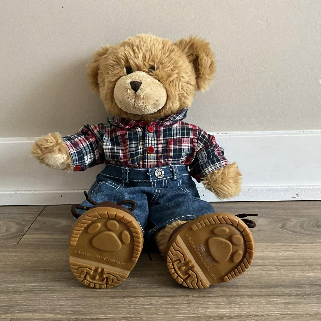 Build A Bear Bear Plush With Outfit Cuddly Stuffed Animal - Etsy