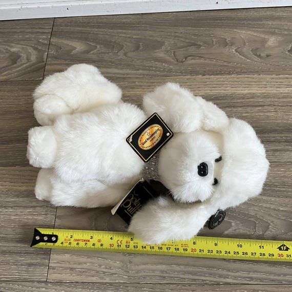 24K Polar Puff White Poodle Dog Plush 11 Inch Stuffed Animal - Etsy