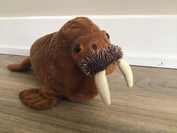 Giant stuffed walrus hotsell