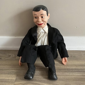Vintage Charlie McCarthy Ventriloquist Doll 30"
