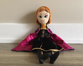Ty Disney Frozen 2019 Anna Stuffed Doll Plush Toy 16"
