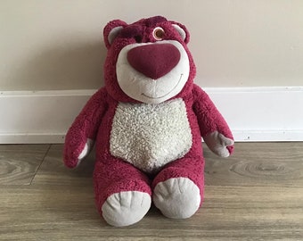Disney Store Toy Story Lotso Hugginbear Stuffed Animal Plush Toy 15"