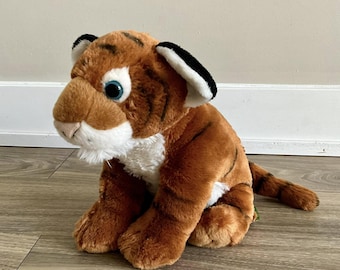 Wild Republic Tiger Plush: 11" Realistic Sahara Stuffed Animal