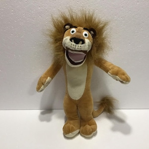 Russ Berrie Madagascar Lion Plush Toy Stuffed Animal Doll