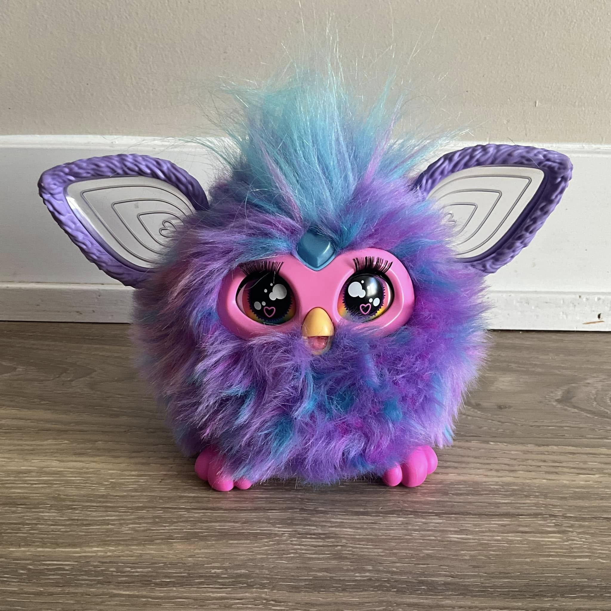 ファービー パープル ぬいぐるみ タイダイ インタラクティブ トイ