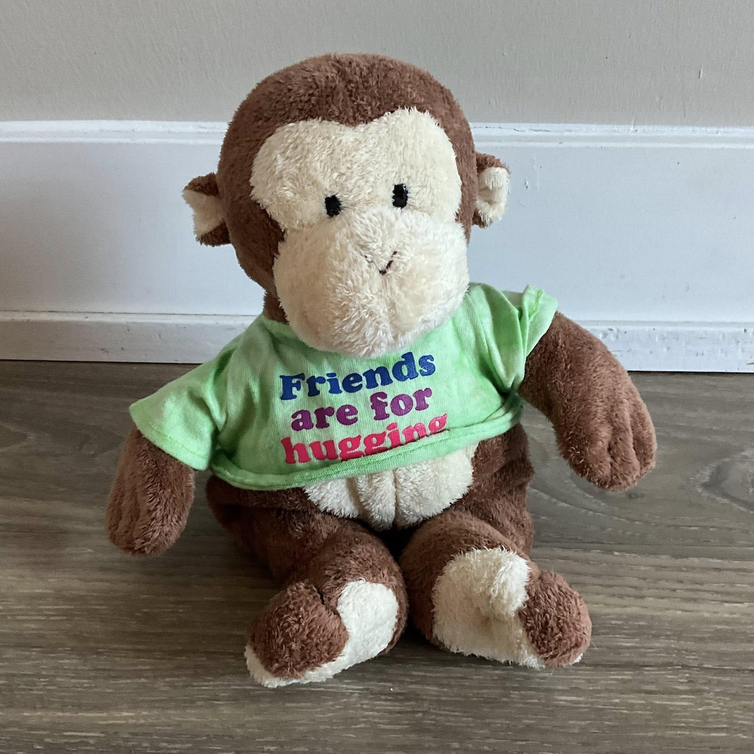 Ty Pluffies Dangles Monkey Plush Toy, Vintage 2002, Friends Are for ...