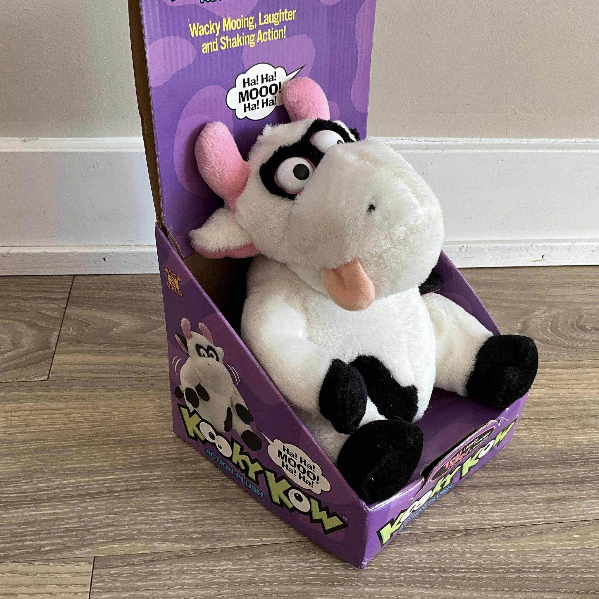 くぅこぅ様 Animated Plush Toy Kooky Kow. Moo's, Laughs, and Shakes - Etsy