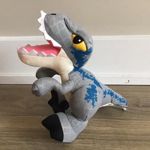 Mattel Jurassic World Blue Dinosaur Stuffed Animal Toy Plush 9.5"