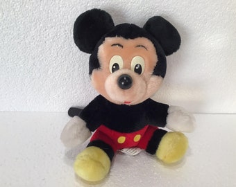 Vintage Disneyland Mickey Mouse Plush Walt Disney Stuffed Animal Plush Toy