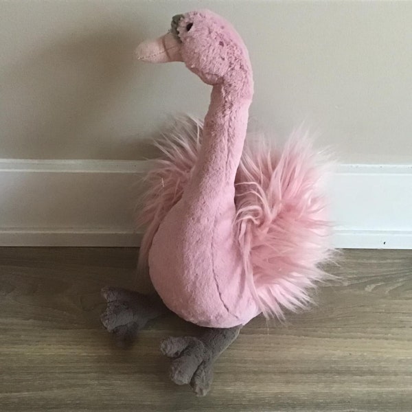 Jellycat Pink Soft Flamingo Stuffed Animal Plush Toy 15"