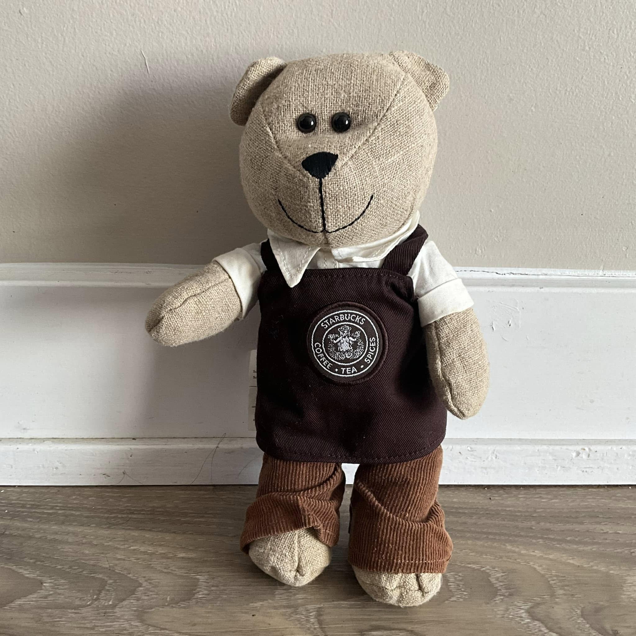 Starbucks Special Edition Plush Bearista Bear Collectible Stuffed